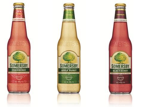 Somersby fruit flavours