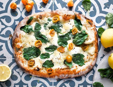 Spinach & Ricotta Pizza