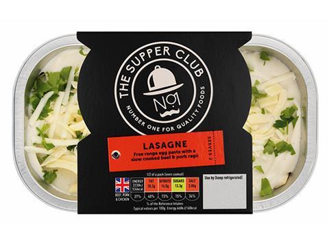 Sainsbury's The Supper Club Lasagne 