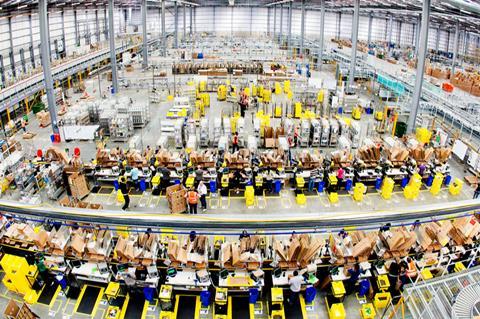 Amazon fulfillment centre-web