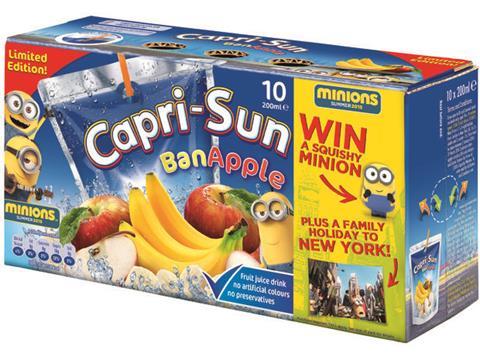 Capri-Sun minion banapple