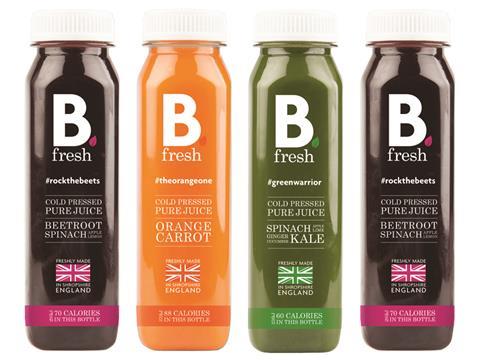 b fresh juice