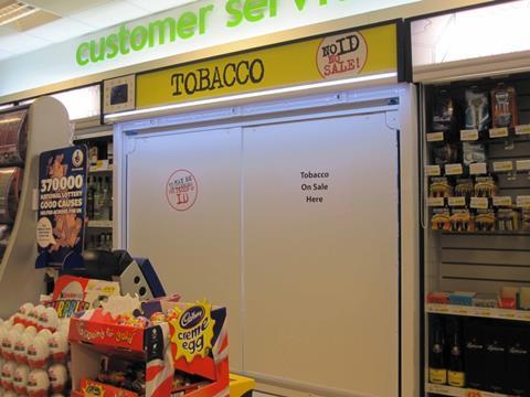 tobacco discplay ban ranging
