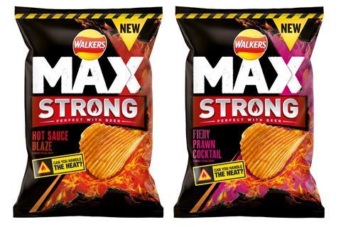 Walkers Max Strong non-HFSS flavours