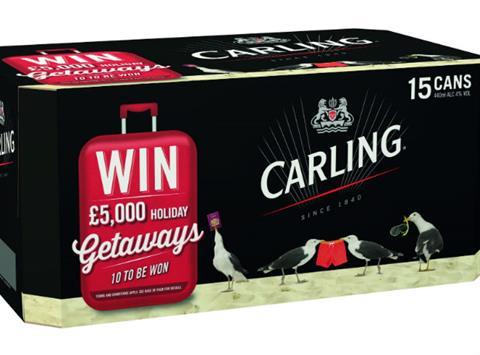 Carling holiday promotion