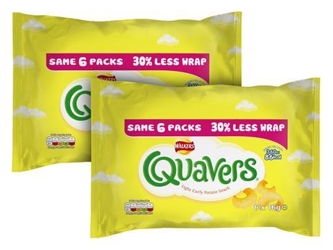 Quavers multipack from 2013