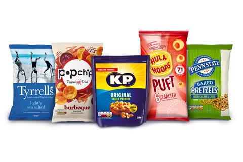 KP Snacks reformulated non-HFSS range