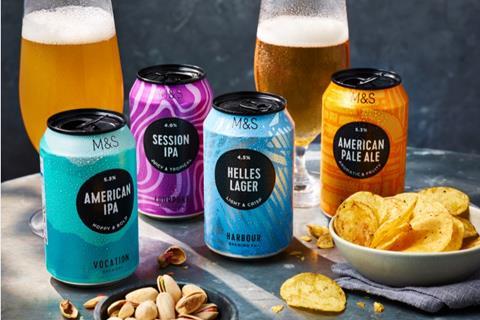 M&S own label craft beers