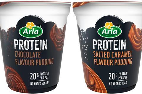arla protein puddings