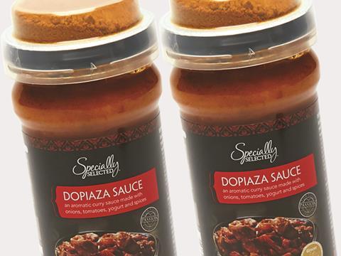own label 2015, cooking sauces - ethni, aldi dopiaza