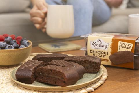 Mr Kipling Delicious Light choc slices