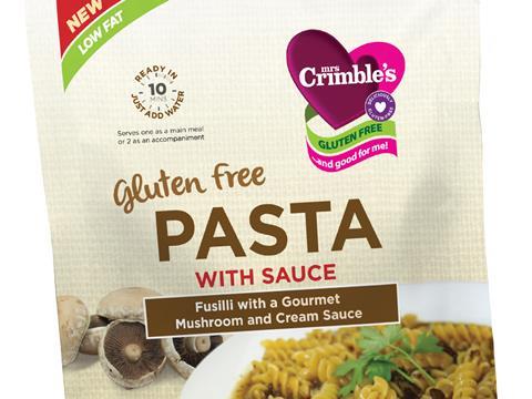 crimbles gluten free pasta