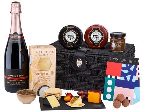 Valentine’s Luxury Cheese Bubbly Hamper - high res v02