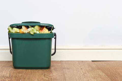 food waste bin caddy kitchen