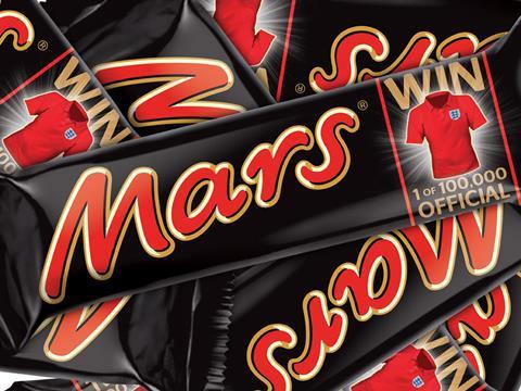 mars bars chocolate bars