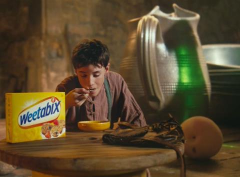 Weetabix Jack and the Beanstalk ad still 