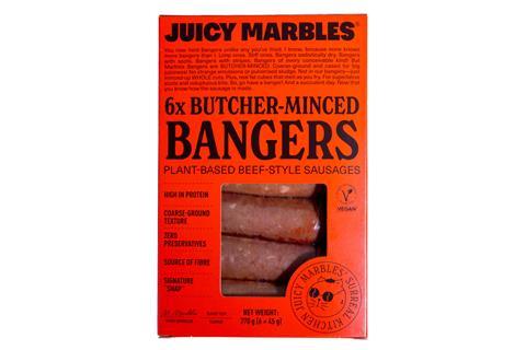 Juicy Marbles Butcher-Minced Bangers