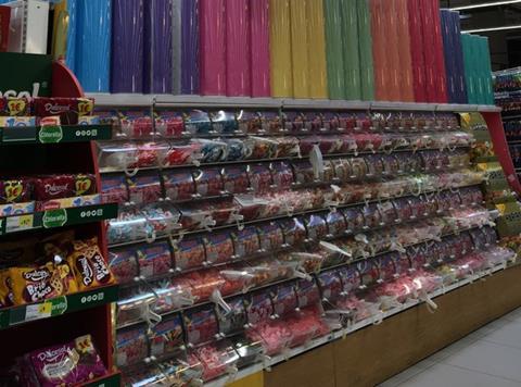 continente portugal confectionery aisle