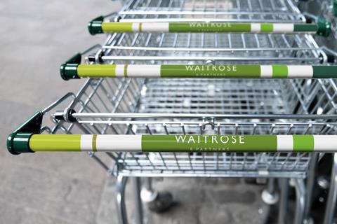 Waitrose trolleys