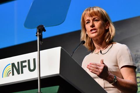 Minette Batters NFU Speech