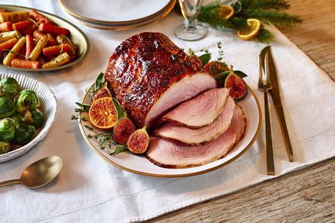 Sainsbury's Christmas 2026_ TTD Fig Glazed Gammon