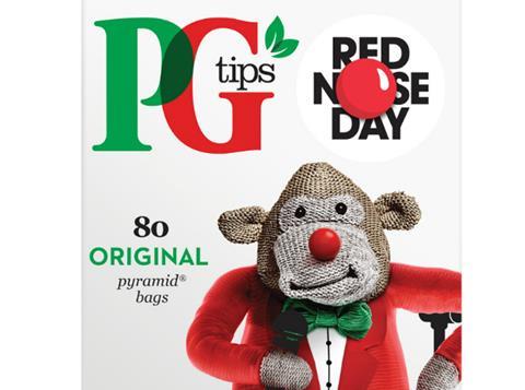 PG Tips Red Nose Day pack 2017