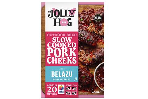 jolly hog slow cooked pork cheeks