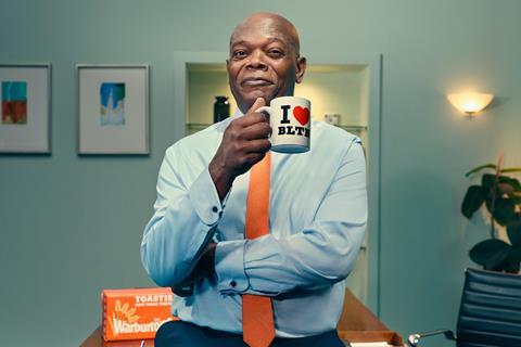 Samuel L Jackson in Warburtons ad