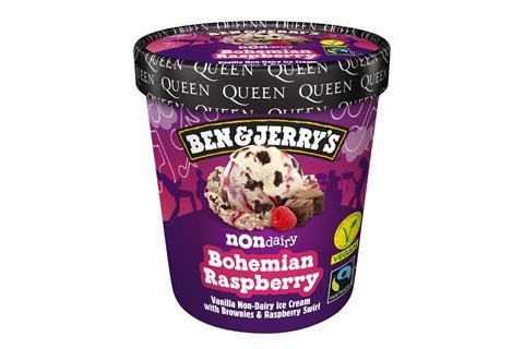 Bohemian Raspberry vegan ben and jerrys