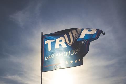 donald trump usa america politics flag