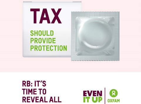 Oxfam tax report critical of Reckitt Benckiser