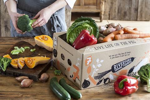 Riverford new veg box