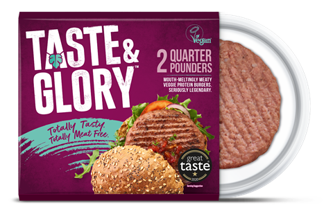 Taste & Glory CHILLED QUARTER POUNDERS X 2