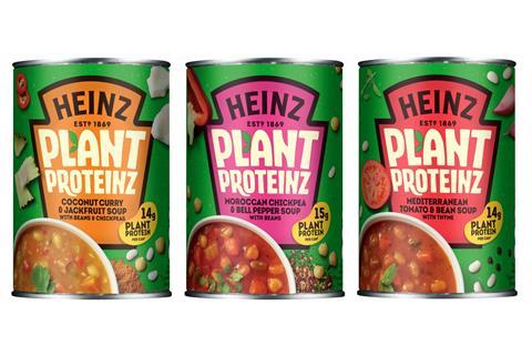 Heinz Plant Proteinz soups