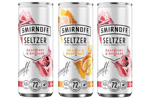 Smirnoff taps hard seltzer trend with new canned duo, News