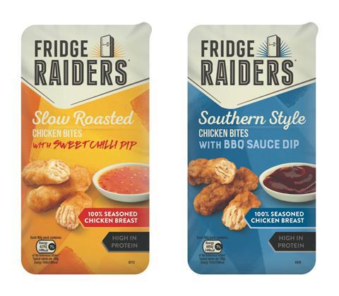 fridge raiders chicken bites with dip
