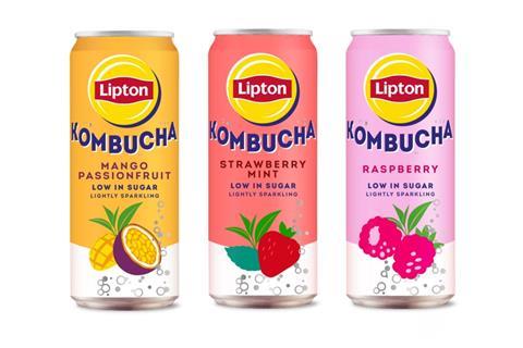 Lipton Kombucha Range