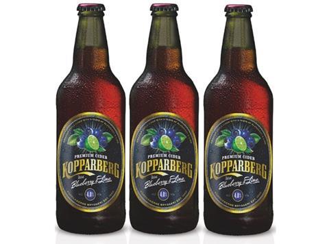 kopparberg blueberry lime