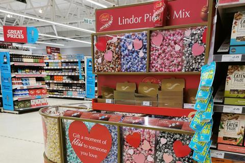 Sainsburys lindor pick and mix