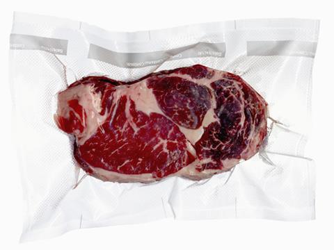 Steak packaging