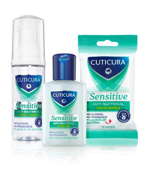 Cuticura antibacterial range