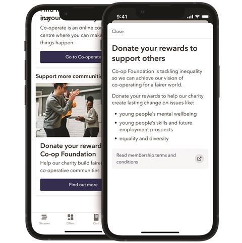 Co-op App - Co-op Foundation - iPhone 13 mini mockup - 5