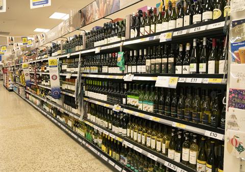 tesco wine alcohol aisle bws (2)