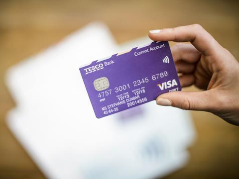 Tesco Bank card