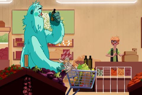 Propaganda vegetariana - Bigfoot - Supermercado Mashhad