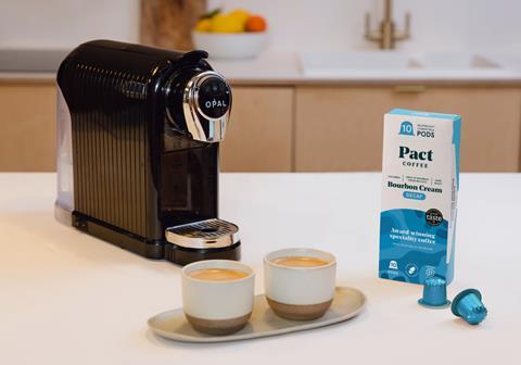 Pact Coffee launches decaf pods in Waitrose