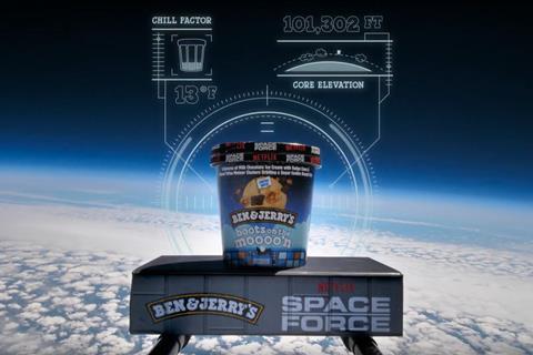 ben & jerrys in space