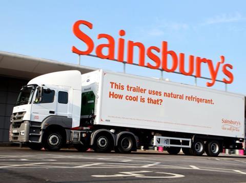 Sainsbury's lorry