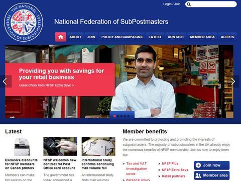 nfsp website screengrab