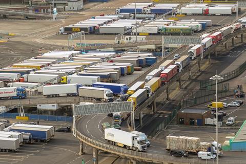 dover port lorries